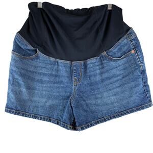 Isabelle Maternity Midi Shorts Womens 14 Pregnancy Comfort Stretch Cool Everyday